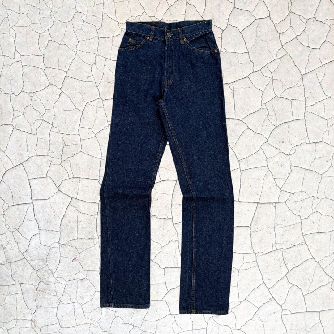 Jean Levi's 501 Vintage Made In USA 2000 Indigo Bouton Taille W27 L34 XS - Neuf Avec Étiquettes