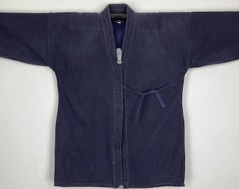 Kimono Kendo Japanese Vintage Blue Indigo Cotton Jacket Japan