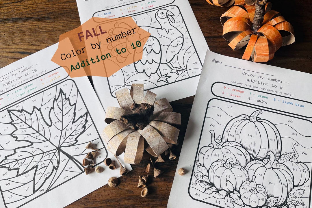 fall-color-by-number-addition-to-10-kindergarten-2st-grade-math