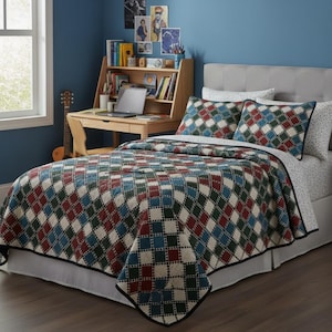 Classic Argyle Quilt Pattern