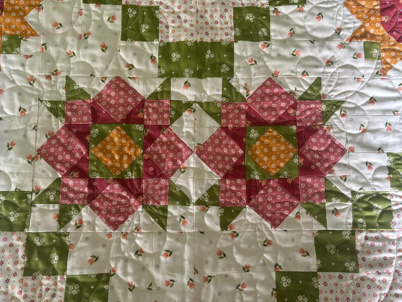 May Flowers Quilt Pattern - Etsy