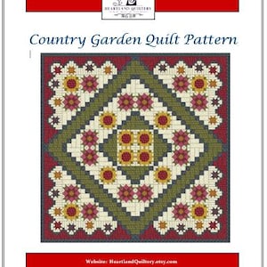 Country Garden Quilt Pattern