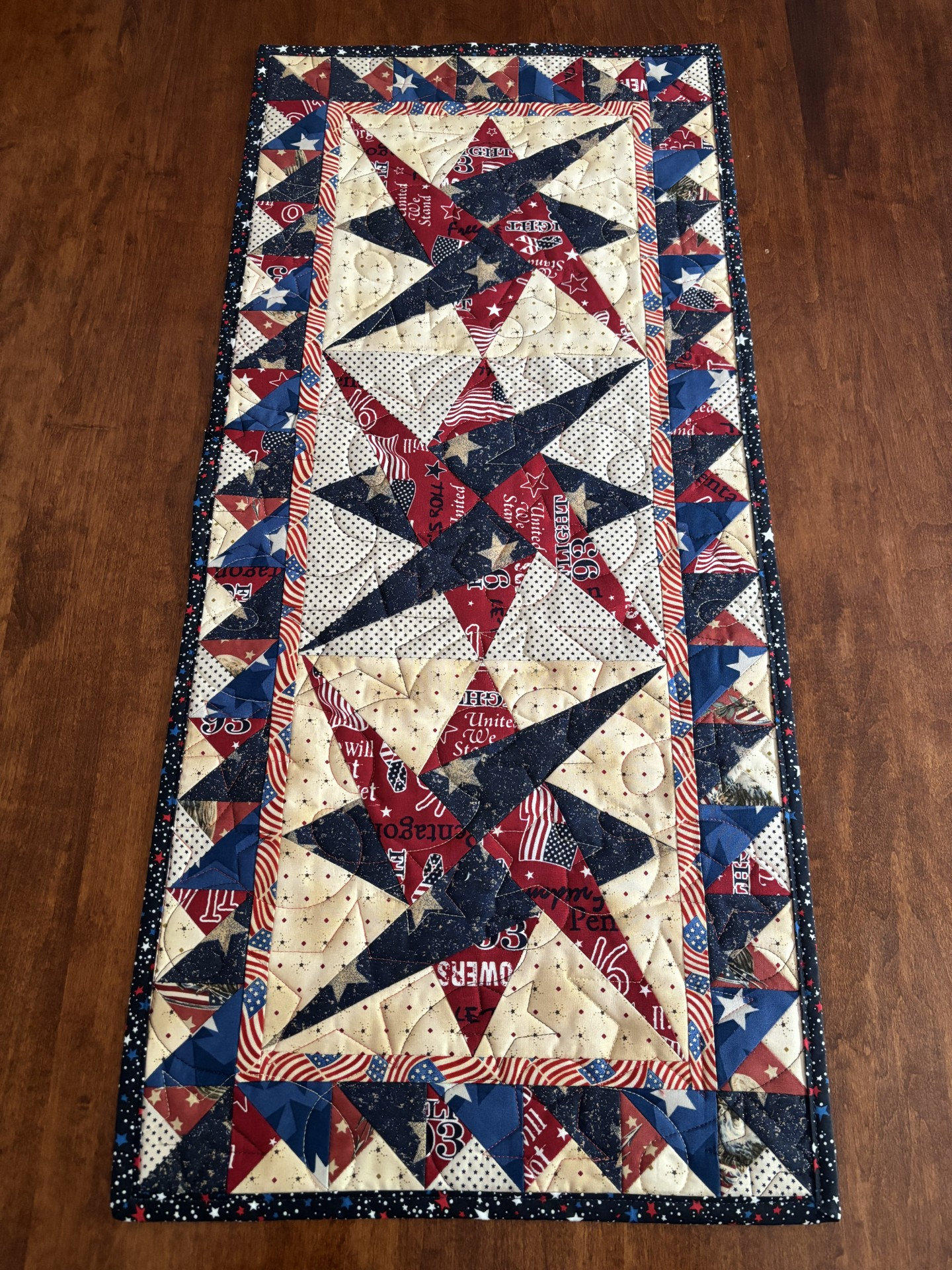 Freedom Table Runner Pattern - Etsy freedom-table-runner-pattern-etsy