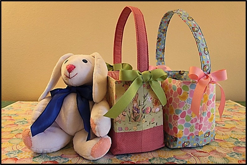 Easter Basket Sewing Pattern - Etsy