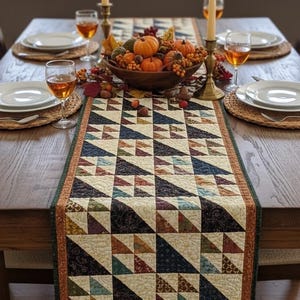 Flying South table runner pattern