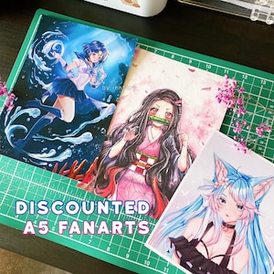 Fanart Discounted Prints - Sale Anime Prints | Anime print, kawaii print, aesthetic magical girl, Anime Waifu Poster - A5 PRINT