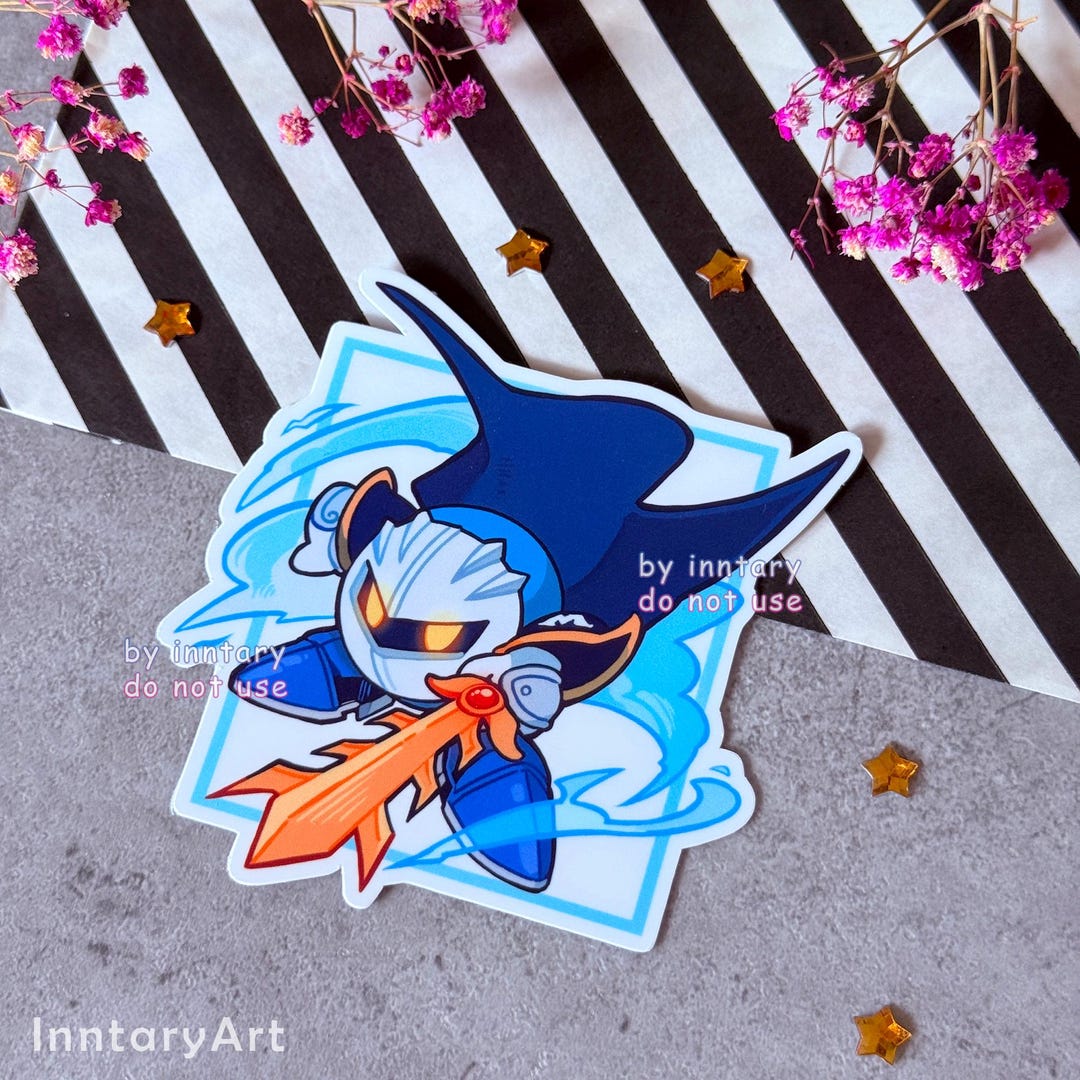 Meta Knight Sticker Meta Knight Sticker 3.5