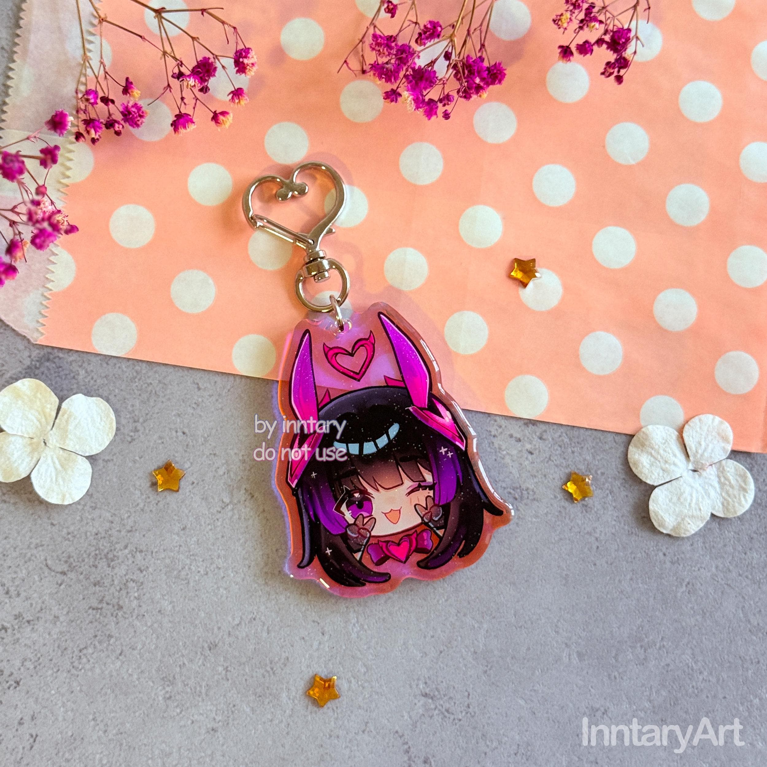 Nocturna DVA Overwatch Keychain | 2.5