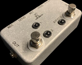 Loop-Master Clean/Dirty A/B Loop Switcher Pedal w/ Master Bypass USA Made