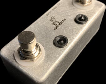 Loop-Master Tiny Fender Footswitch – Compact Amp Channel Switch Pedal for Guitar, USA Made