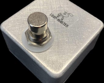 Loop-Master VersaTap Tap Tempo Pedal – Universal External Tap for Boss, Flashback & More, Guitar Footswitch, USA Made