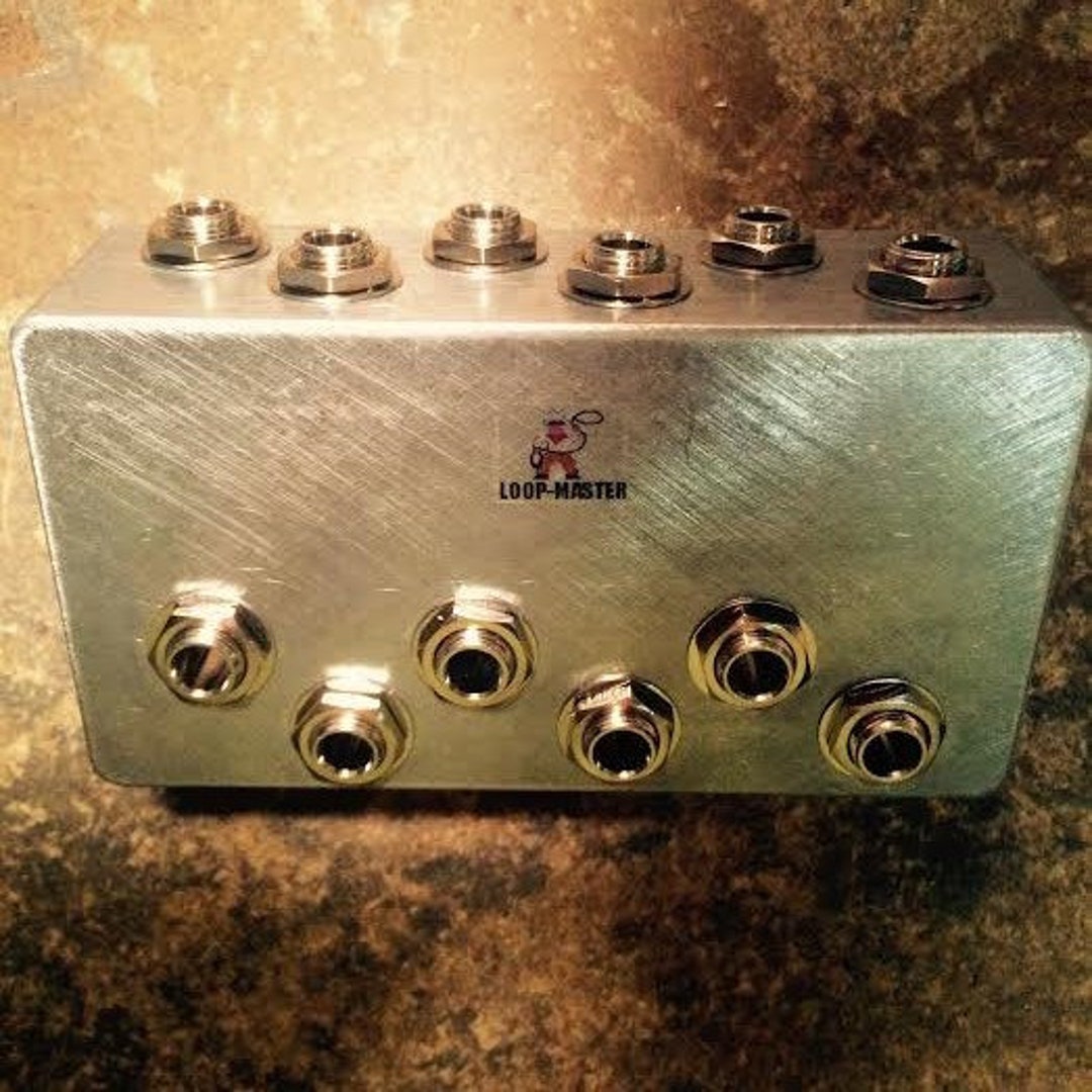 Loop Master Pedals 6way Pedalboard Patch Bay Patcher NEW IN STOCK Etsy