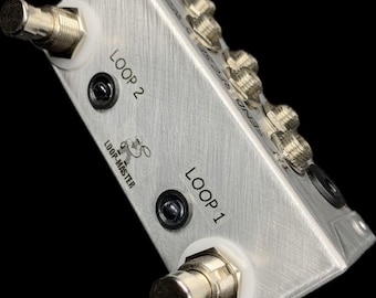 Loop-Master Pedals Skinny 2-Loop True Bypass Loop Switcher USA Made