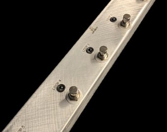 Loop-Master 5 Loop Switcher Pedal – True Bypass Looper w/ Master Bypass, Guitar Pedalboard Switch, USA Made