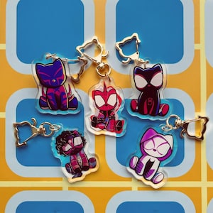 Across The Spider-Verse 5cm Acrylic Charms