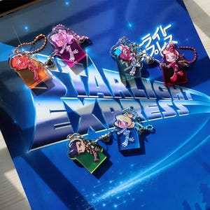 Starlight Express Magnetic Acrylic Block Keychains