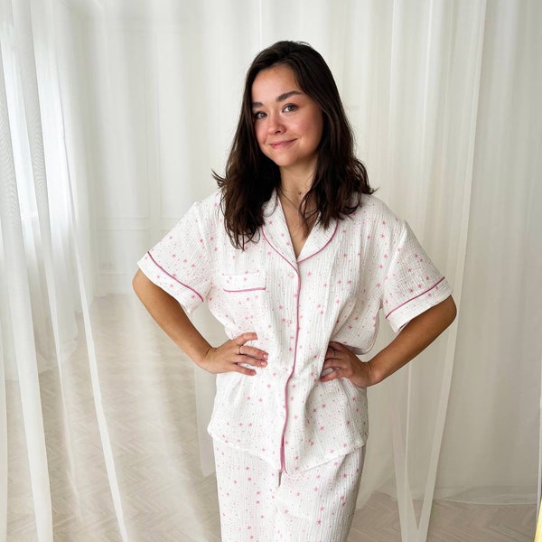 natural handmade pajamas Designer cotton pajamas
