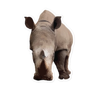 Rhino Sticker