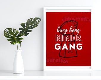 Superbowl Party Printable 2024 Chiefs 49ers superbowl svg pdf