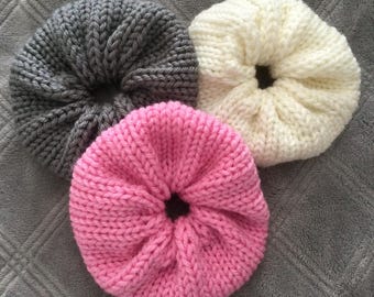 Coleteros de punto de colores sólidos