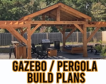 Gazebo Build Plans Pergola Build Plans