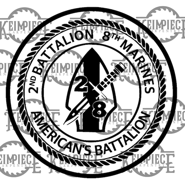 2nd Battalion 8th Marines Logo SVG & PNG File