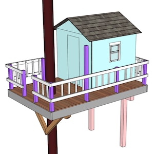 Bouwplan boomhut