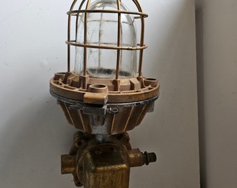 Poland soviet industrial lamp polam loft