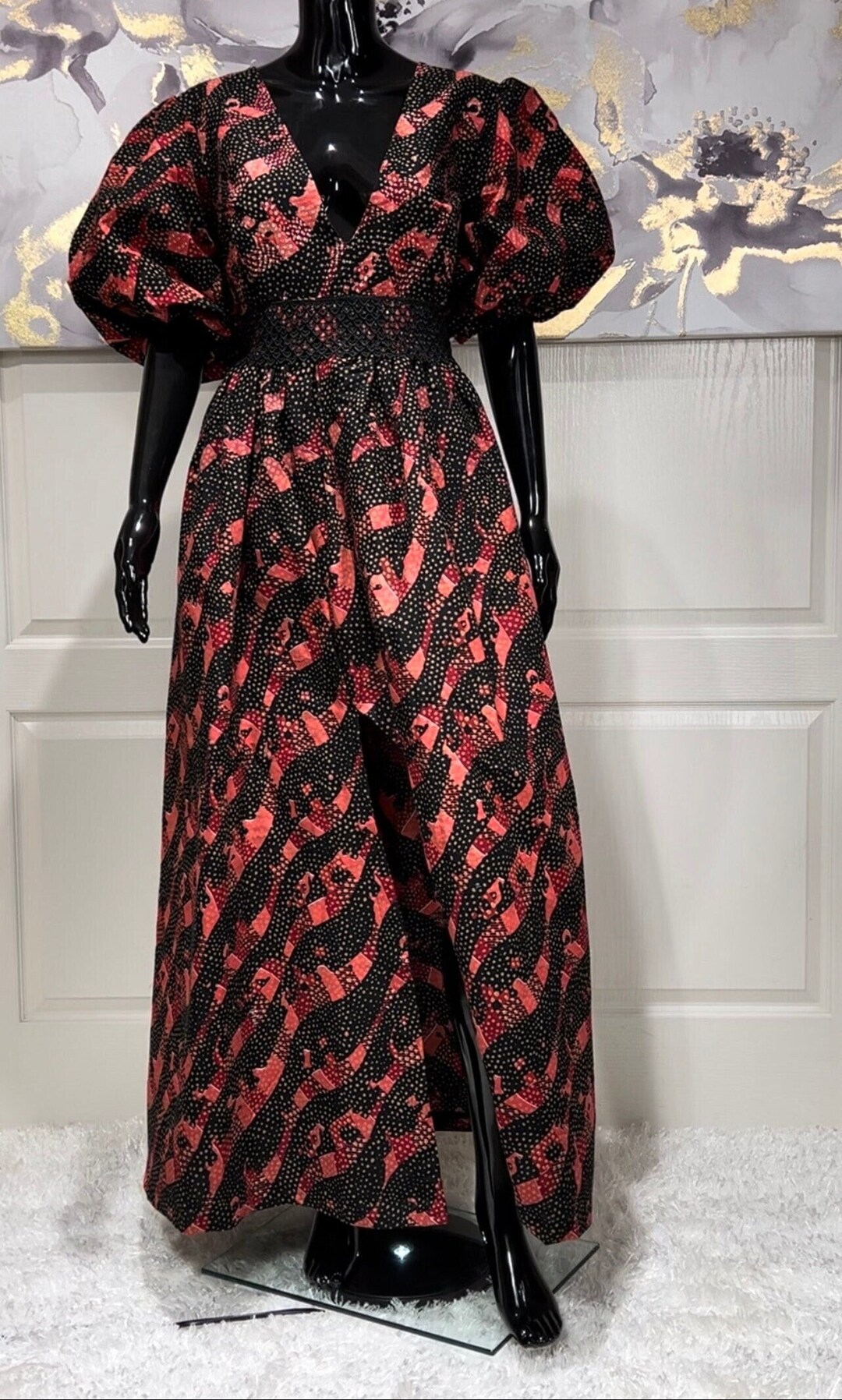 Serwa African print top