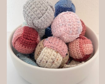 Crochet ball catnip toy(SET of 2) Organic catnip cat toy, Handmade catnip toy, Cat lover gift, Cat gift, Knit cat toy, Pet toy,