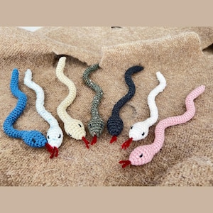 Crochet snake catnip toy, Organic catnip cat toy, Handmade catnip snake, Cat lover gift, Cat gift, Knit snake cat toy, Pet toy