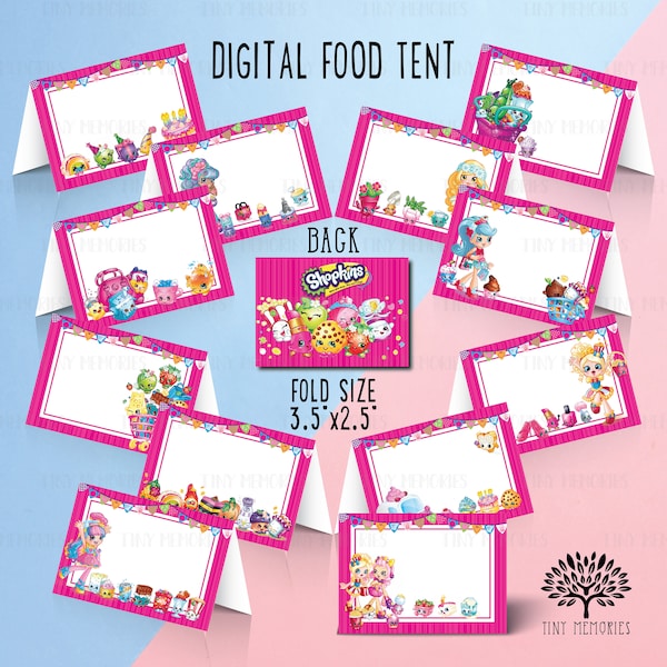 Shopkins Labels - Etsy
