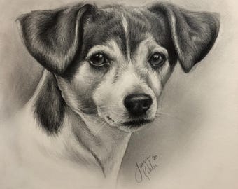 Custom Hand Drawn One Subject Portraits