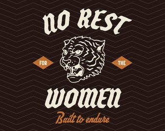 Easy There Tiger PNG Mothers Day PNG Rebel Mama Club Badass Mom Club Girl Gang Tiger Design Grunge Moto Aesthetic Design