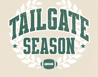 Ontwerp voor een voetbalshirt voor het tailgate-seizoen, Varsity Sports Mom Club (digitale download)