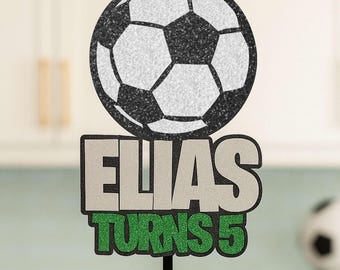 Personalisierte Fußball-Kuchen-Deckel, Geburtstags-Party Dekoration