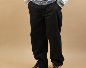 SIZE L Dickies pants black vintage pants trousers 80s vintage gender neutral second hand