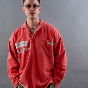 vintage Adidas training jumper Size XL 80s 90s crewneck red TAKE OFF adidas jumper