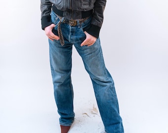 Jeans Levi's 501 vintage anni '90 W32 L32 | Autentici pantaloni in denim blu Levi Strauss anni '90, taglia S