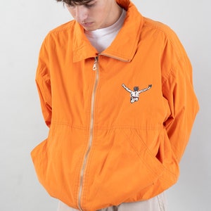 thetoé Chiemsee Jacket 90s CHIEMSEE Parka Jacket. Vintage Men's Jacket With Big Logo