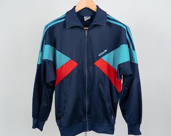 00's Adidas Vintage Men's Track Jacket Tracksuit Top