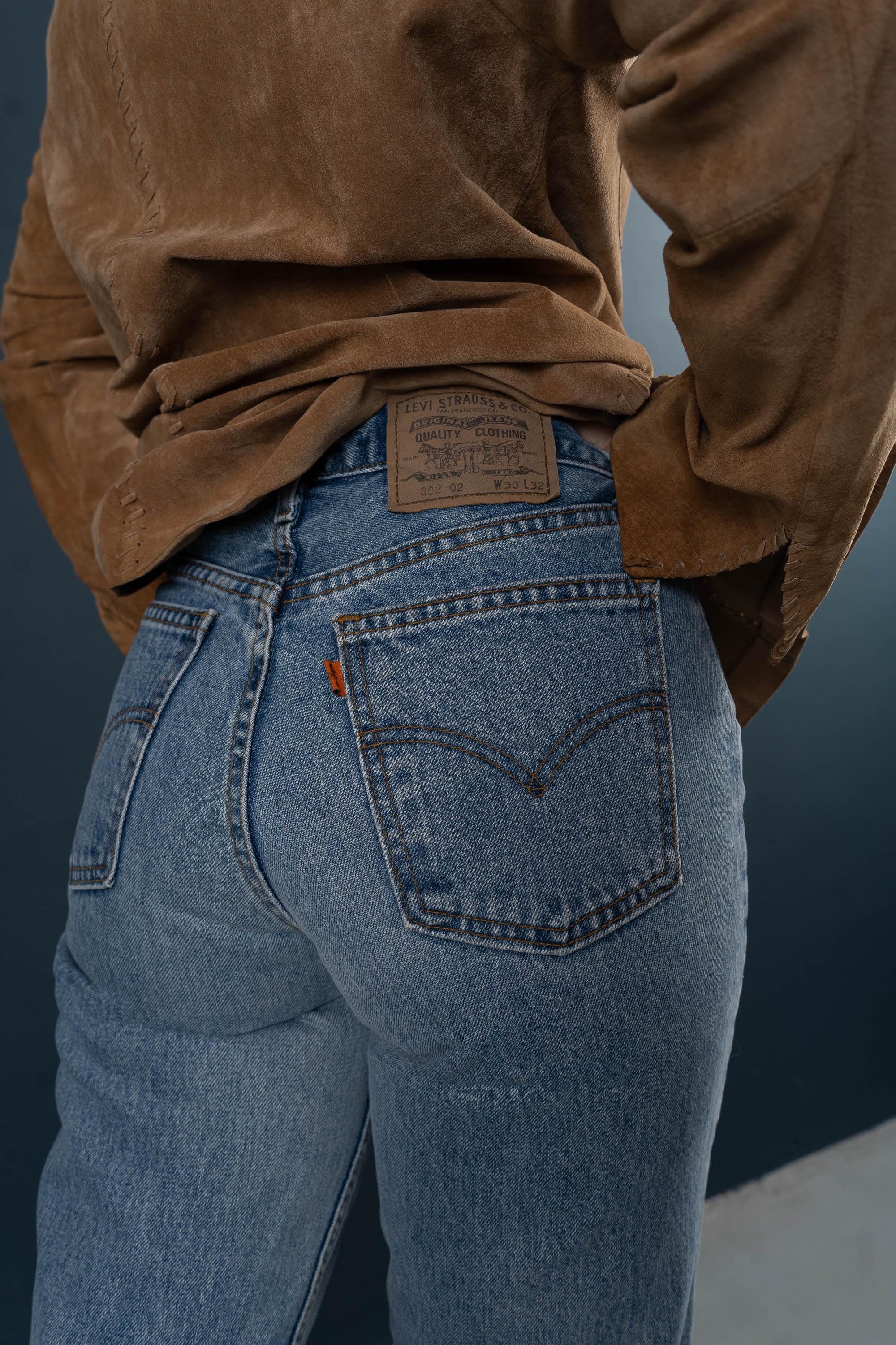 Vintage Levis Jeans Levi's Denim Pants 989 02 W30 L32 Light Blue
