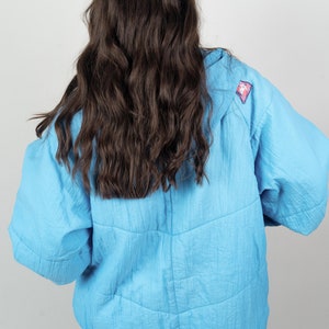 Vintage ski parka blue Size M / L 80s 90s image 5