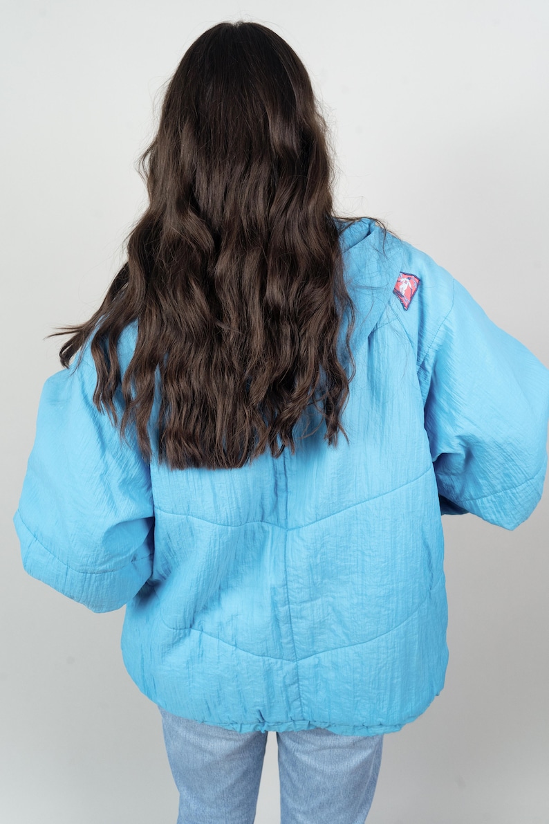 Vintage ski parka blue Size M / L 80s 90s image 5