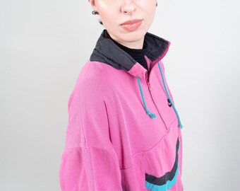 Vintage Nike Sweatshirt Size M - L Pink Crewneck Sweater