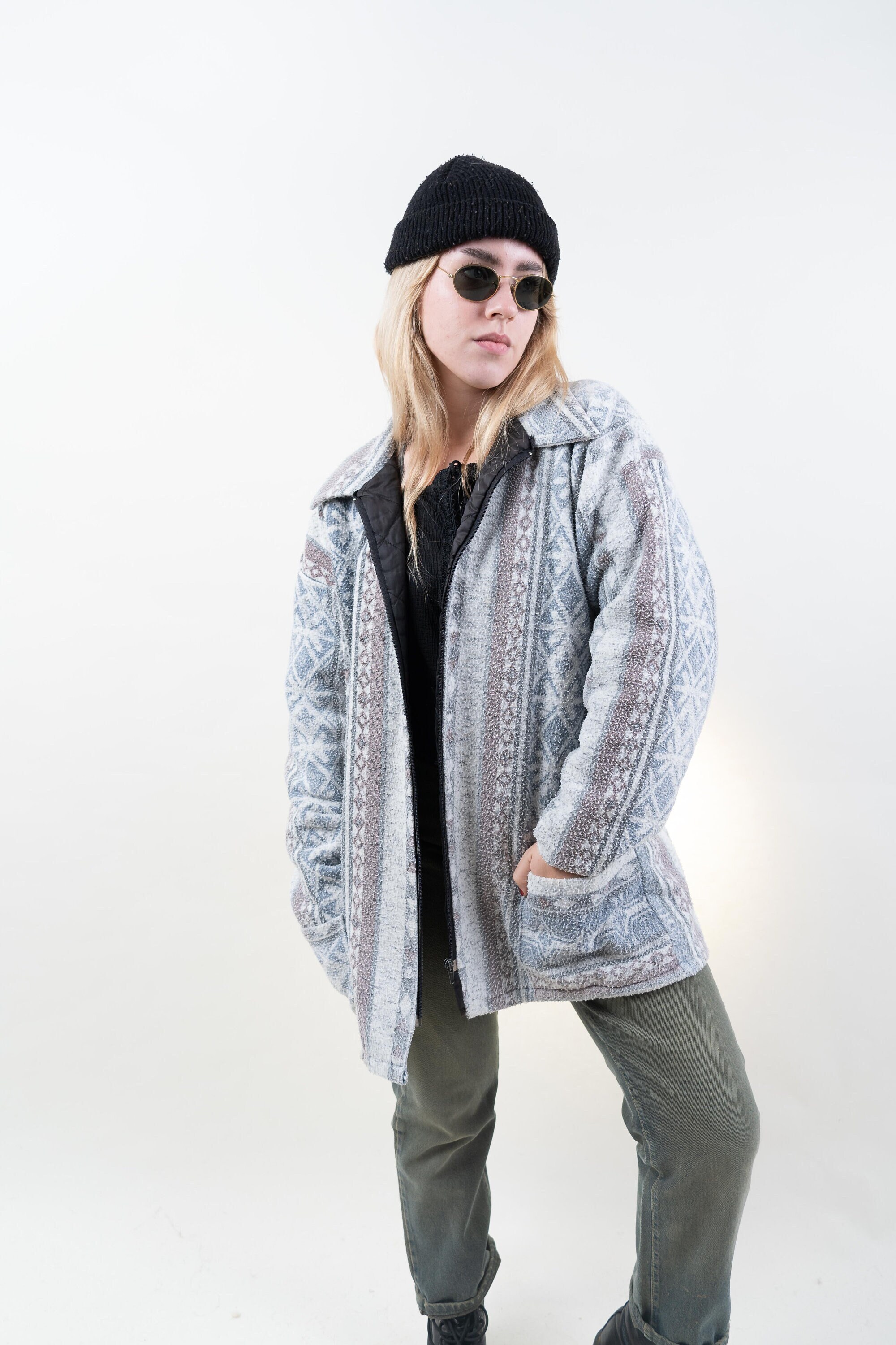 Berber Fleece Jacket Etsy