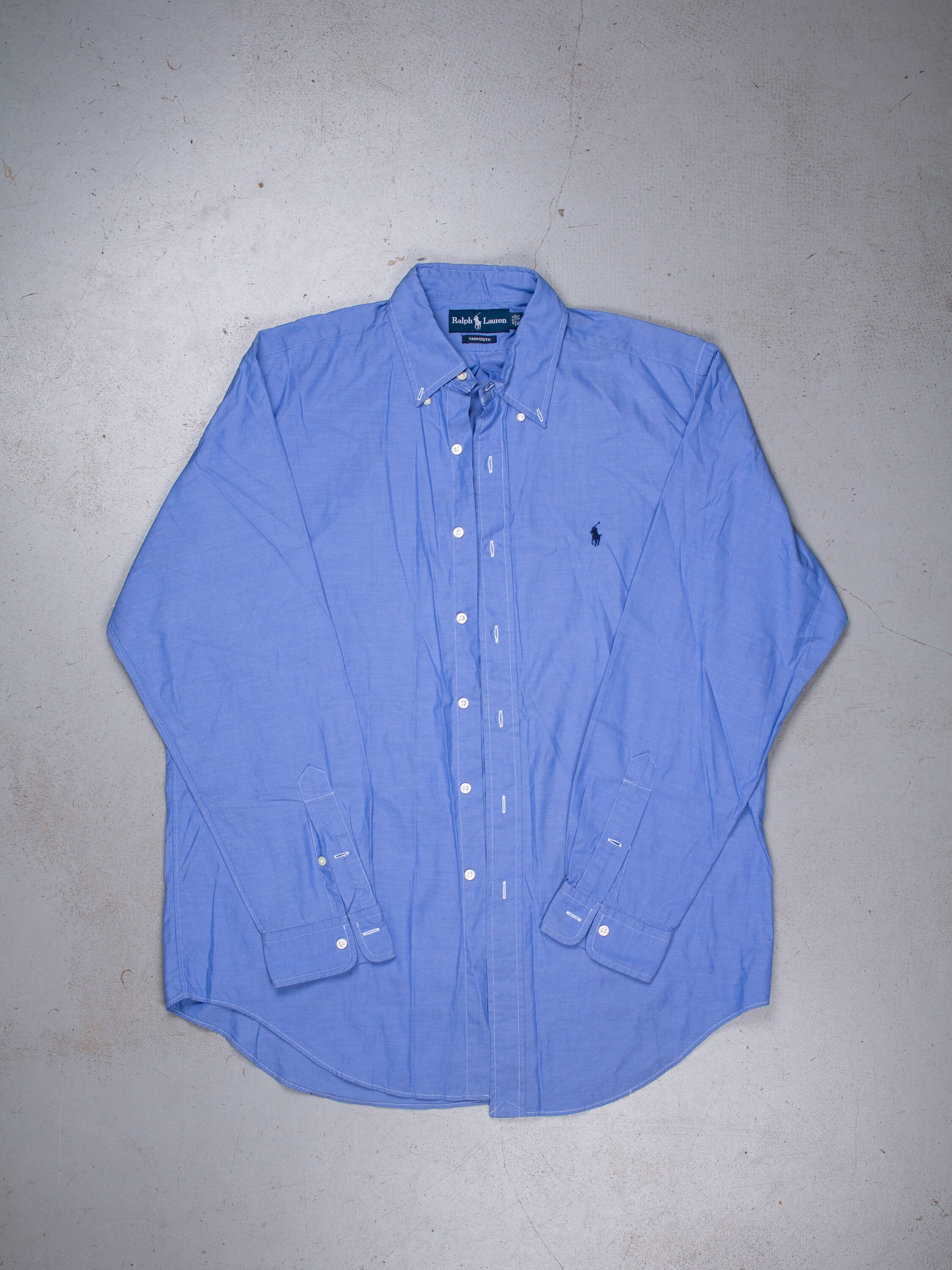 Vintage Lee Sports Los Angeles Dodgers Polo Shirt Blue Men