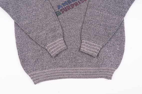 Size S grandpa sweater wool blend sweater beige a… - image 3