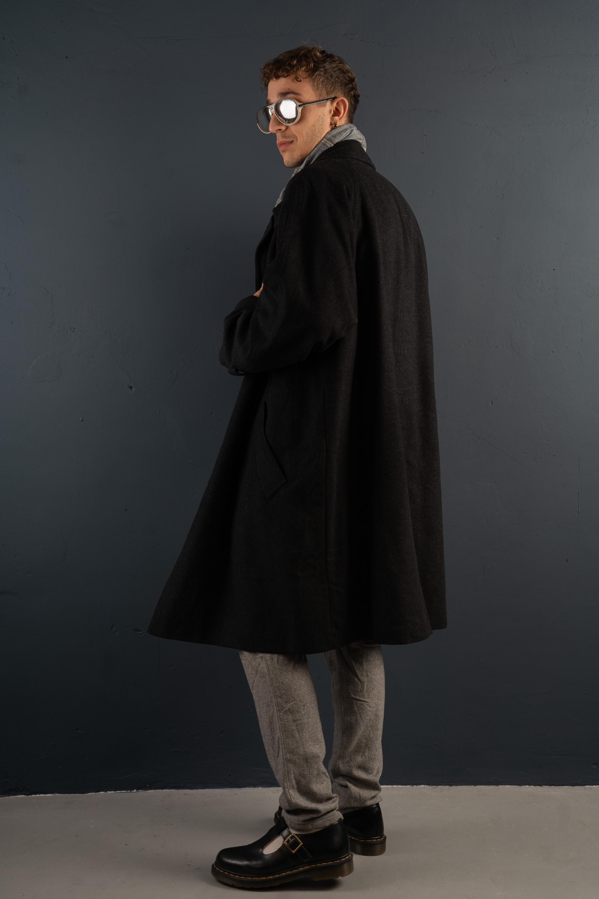 bugatti ローデンコート ダークグレー Vintage Vintage Wool Loden Tirol Loden Bugatti Coat Oversized Gray 80s 90s