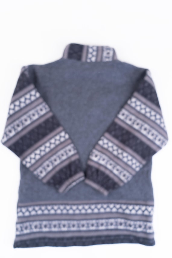 80s vintage fleece jumper fleece pullover fleece … - image 8